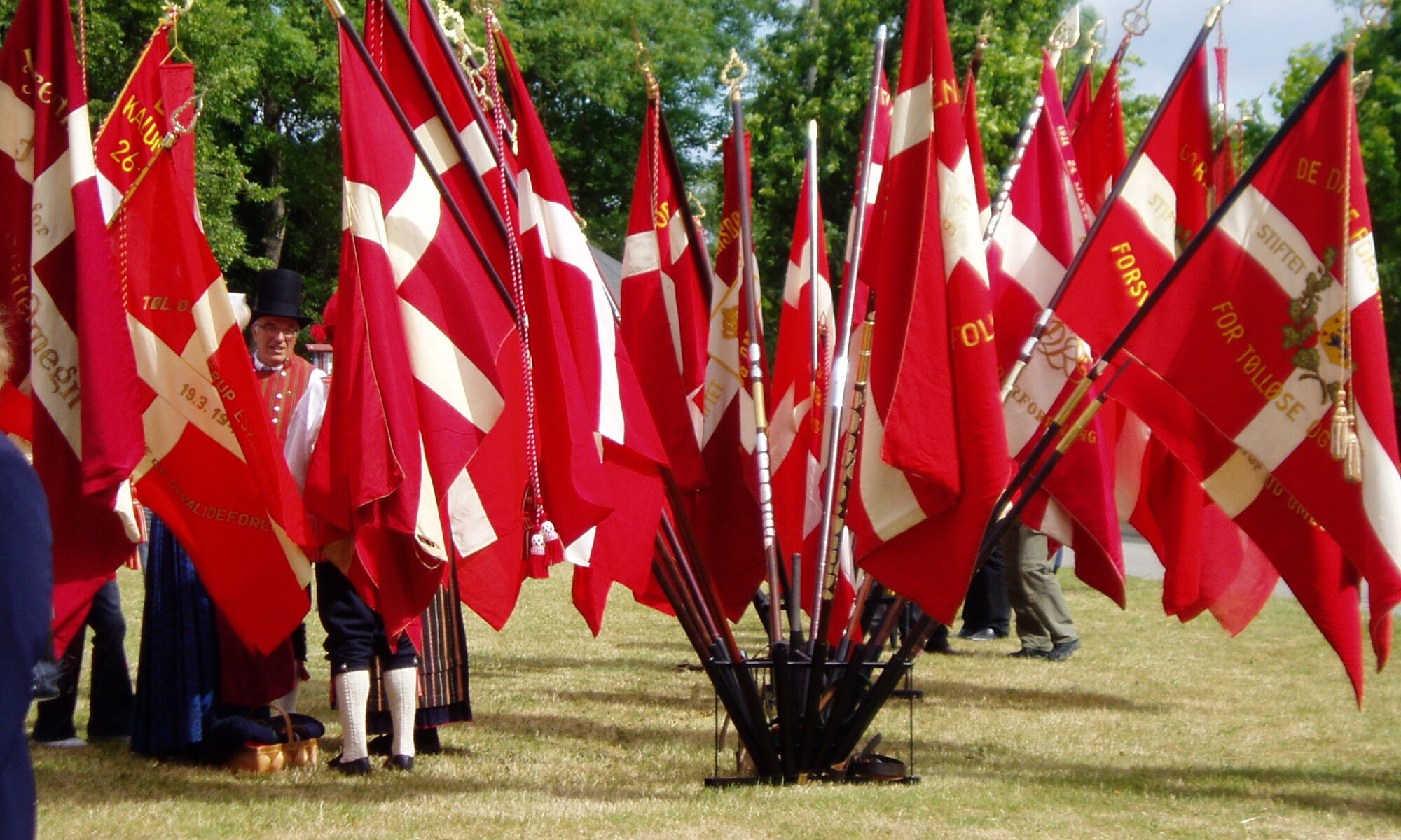 Invitation: Faneborg for HM Dronningen 10. Danmarks-Samfundet